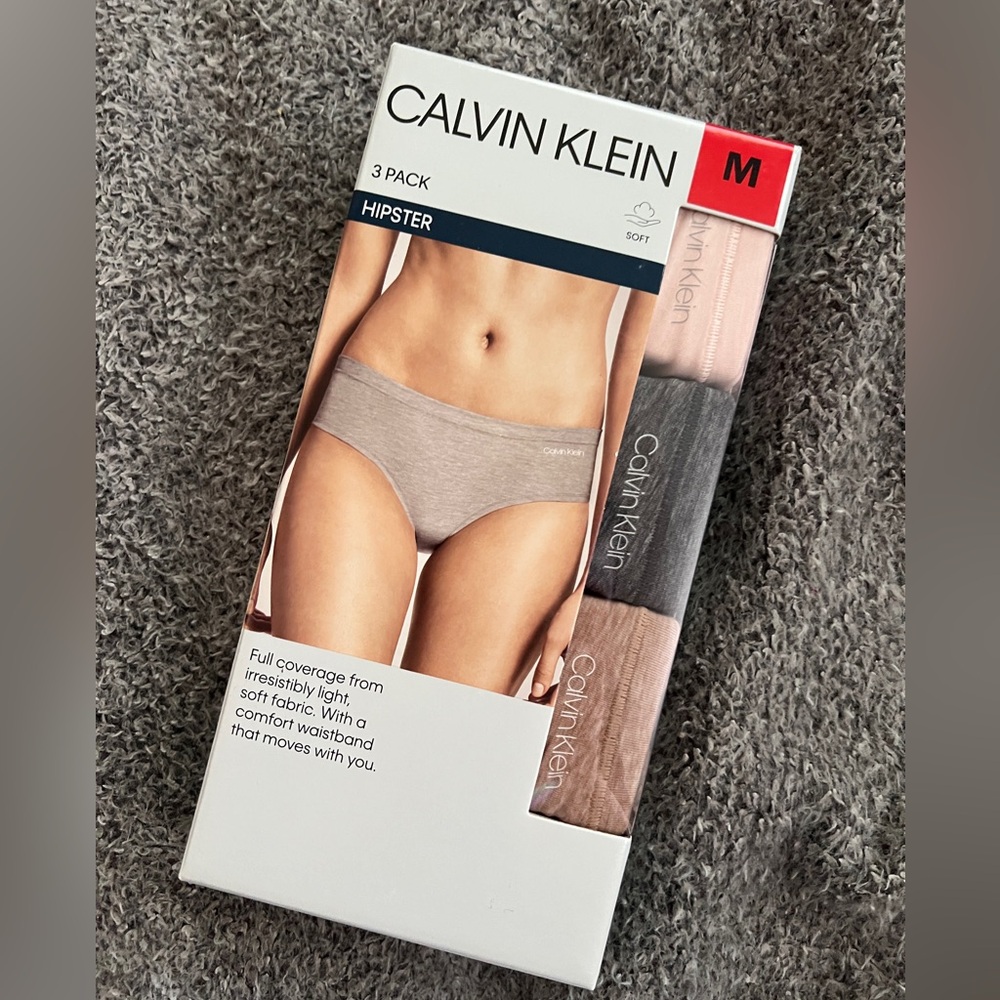 Calvin Klein Women’s underwear 3pc M